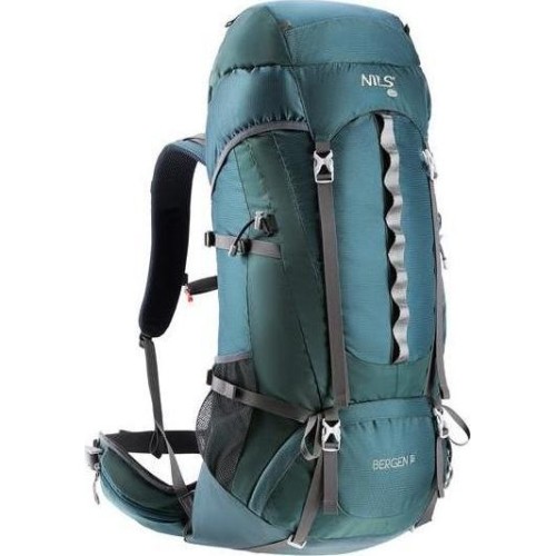 NC1949 BACKPACK TOURIST GREEN BERGEN 65L NILS CAMP