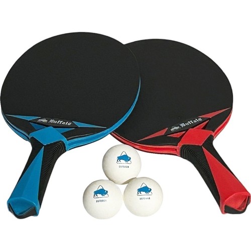 Buffalo Duo outdoor table tennis bat set