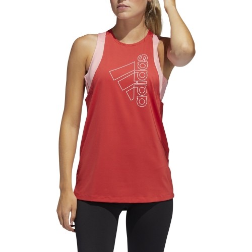 Adidas Plaidinė Tech Bos Tank Red