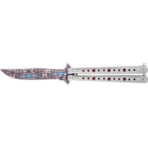 Joker JKR646 damascus butterfly knife