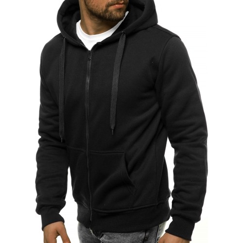 J.Style Džemperis Vyrams Fleece Black 68B2008-3