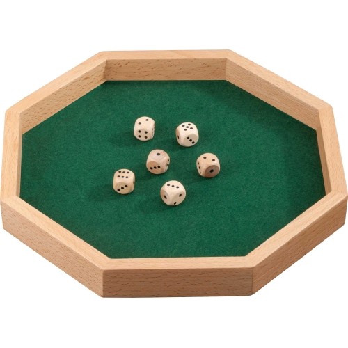 Dice Tray Philos Octagon 28 cm