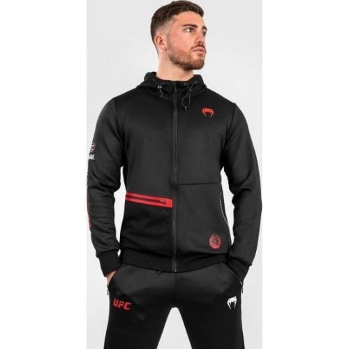 UFC Adrenaline by Venum Fight Week Men’s Zip Hoodie - Black