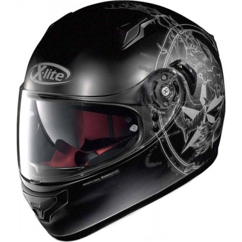 Kask motocyklowy X-LITE X-661 Sirene N-COM Flat Black