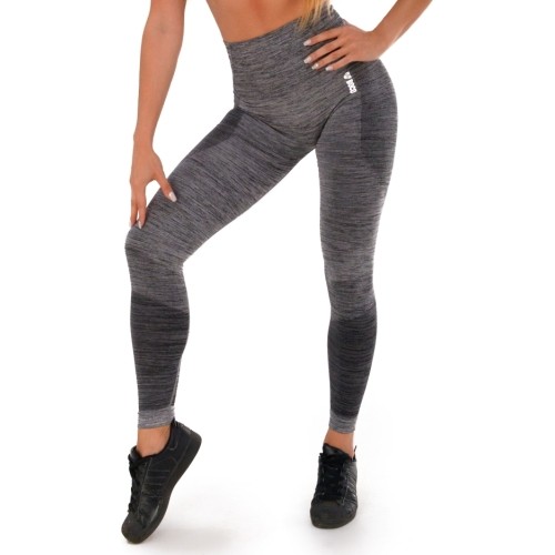 Damskie legginsy Boco Wear Grey Melange Push Up