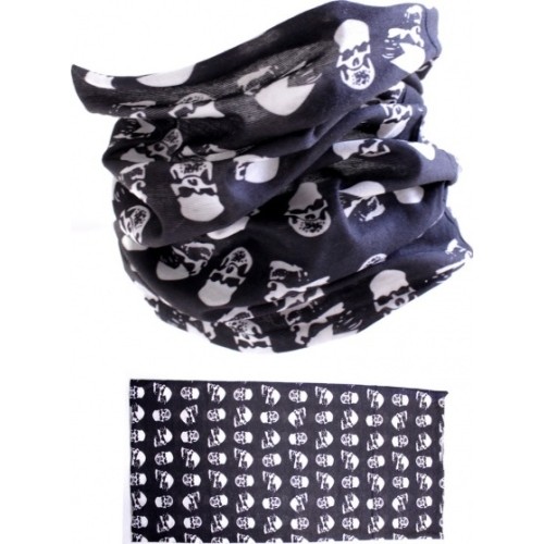 Neck Warmer MTHDR Scarf Field Of Skulls