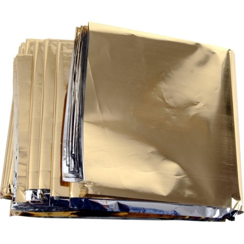 Origin Outdoors Emergency Blanket 'Gold/Silver'