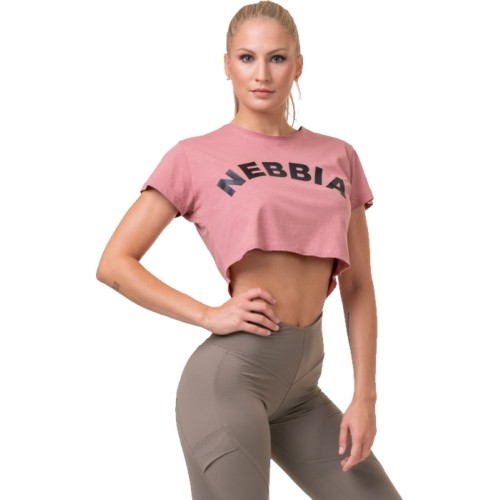 Damski swobodny top w kropeczki Nebbia Fit & Sporty 583