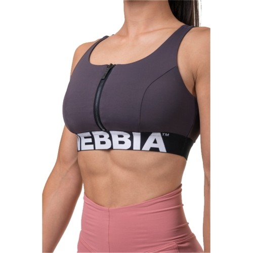 Women's Bra Top Nebbia Spart Zip 578