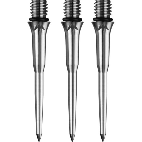 Dart Points Mission Titan Pro Ti Conversion Smooth Silver 30 mm - 3-Pack