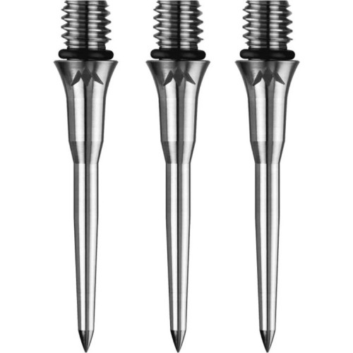 Dart Points Mission Titan Pro Ti Conversion Smooth Silver 26 mm – 3-Pack