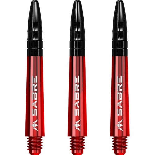 Dart Shafts Mission Sabre Red Tweenie - 3-Pack