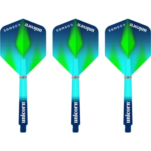 Dart Shafts & Flights Unicorn Gripper 3 Cosmos Combo