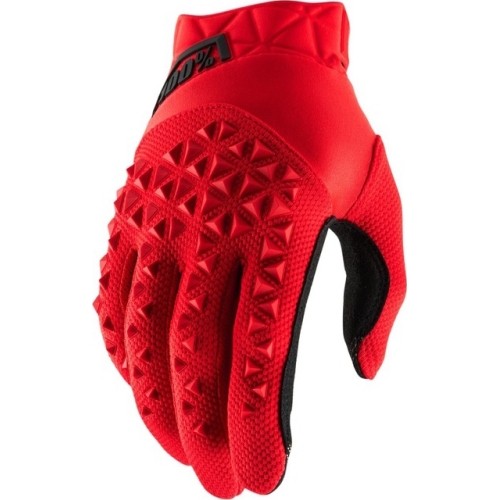 Motocross Gloves 100% Airmatic Red/Black