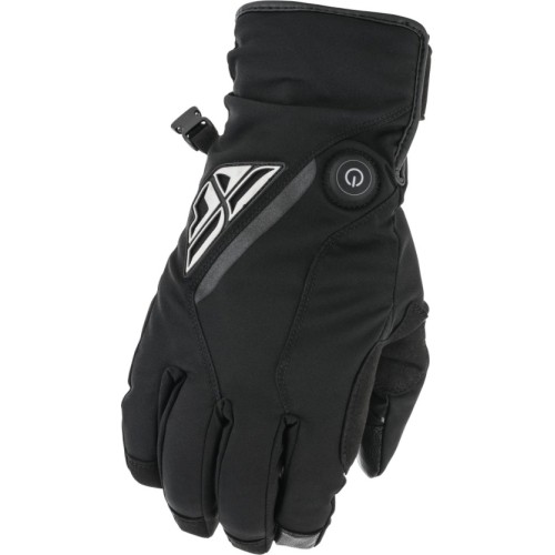 Heated Gloves Fly Racing Title Black