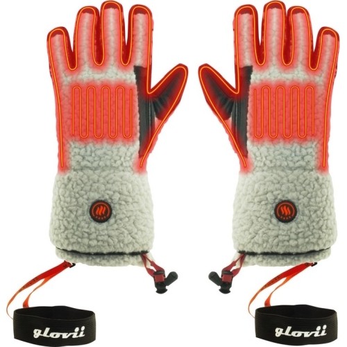 Heated Faux Shearling Gloves Glovii GS3