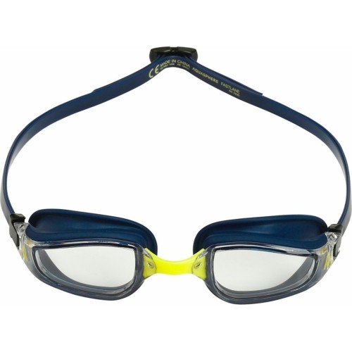 Swimming Goggles Aqua Sphere Fastlane Clear Blue/Yellow