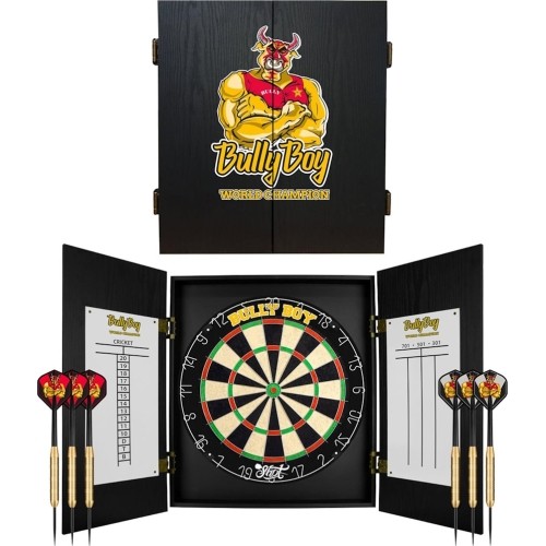 Dartboard Cabinet Set Shot Michael Smith