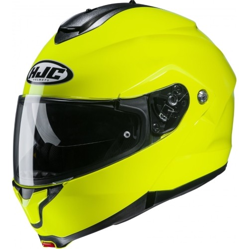 Kask motocyklowy HJC C91 Fluo Green