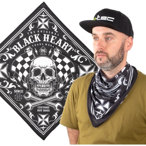 Neck Warmer W-TEC Black Heart Bandest