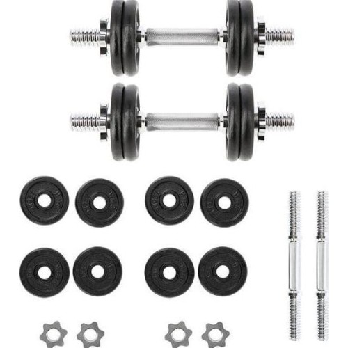 SG02 CAST IRON DUMBELLS 2x7KG HMS