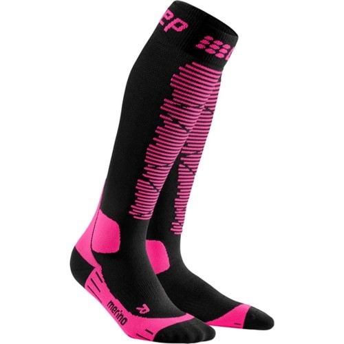 Women’s Compression Ski Socks CEP Merino