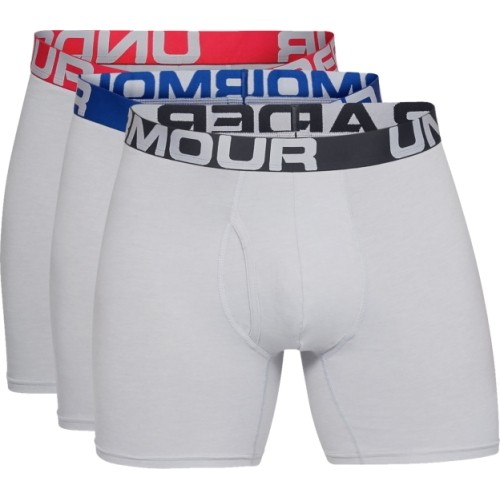 Męskie bokserki Under Armour Charged Cotton 6in - 3-Pack