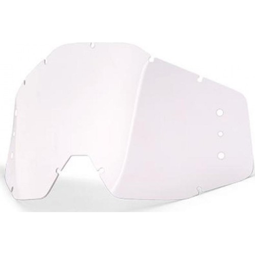 Replacement Lens for 100% Racecraft/Accuri/Strata Goggles – Clear