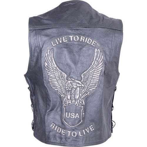 Leather Moto Jacket Sodager Live To Ride