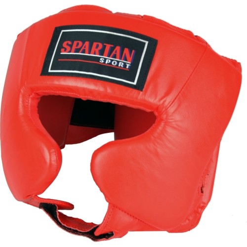 Boxing helmet Spartan, red