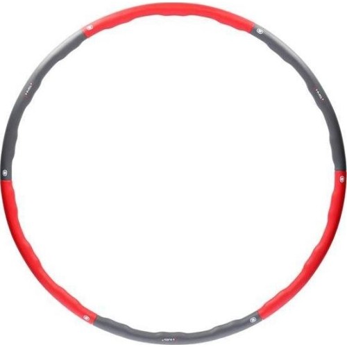 HHP002 RED-GREY HULA HOOP 100CM HMS