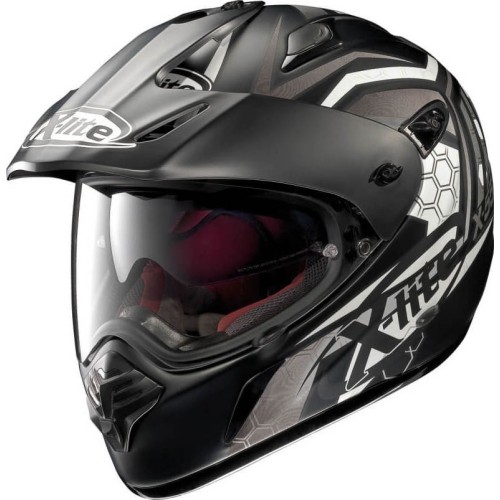 Motorcycle Helmet X-Lite X-551 GT Kalahari N-Com Flat Black-White