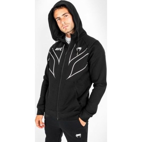 UFC Venum Fight Night 2.0 Replica Men's Full Zip Hoodie - Black