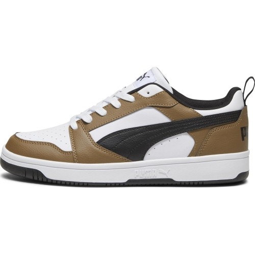 Puma Avalynė Vyrams Rebound V6 Low White Khaki Black 392328 07