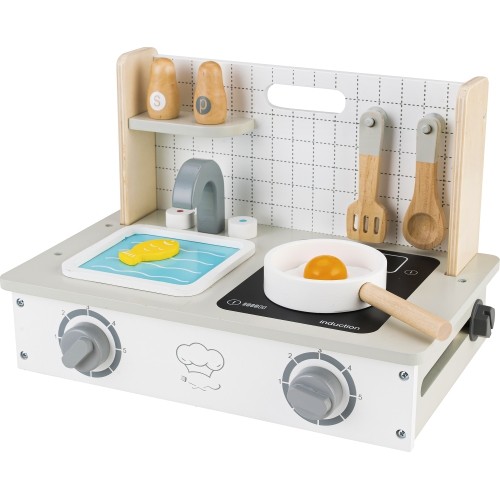 Mini Wooden Kitchen With Accessories Eco Toys