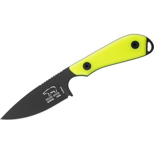 Knife White River M1 Backpacker Pro, Yellow