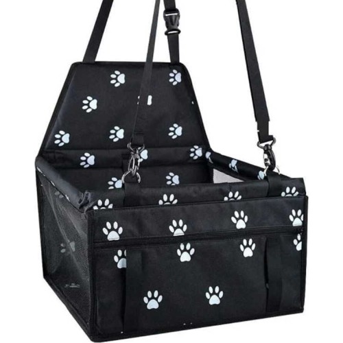 Car transporter mat bag for dog - black