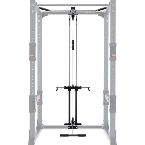 BodyCraft F431 Lat Pull and Low Pulley section for Power Rack