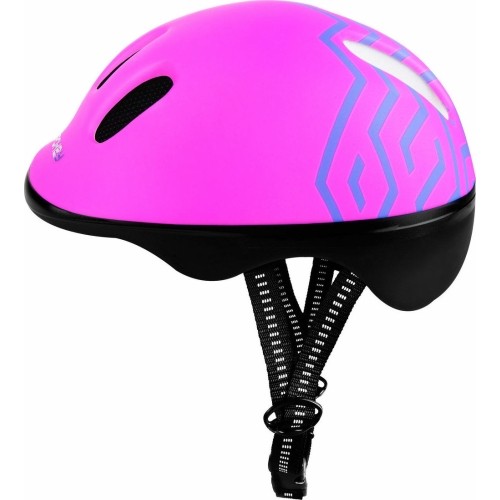 Kask rowerowy dla dzieci Spokey Strapy3, różowy, 44-48cm