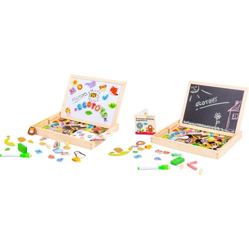 Edukacinis Ecotoys rinkinys, magnetinis