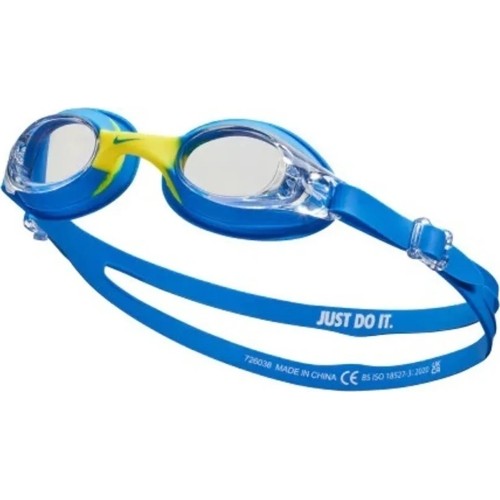 Nike Plaukimo Akiniai Vaikams Nk Y Kids Lil Swoosh Goggle Blue Yellow NESSD138 458