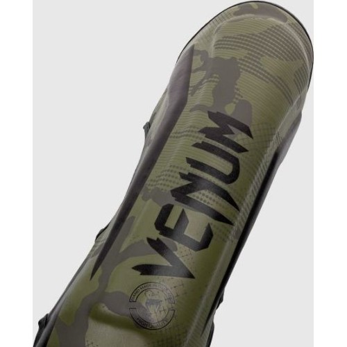 Shin Guards Venum Elite - Khaki Camo