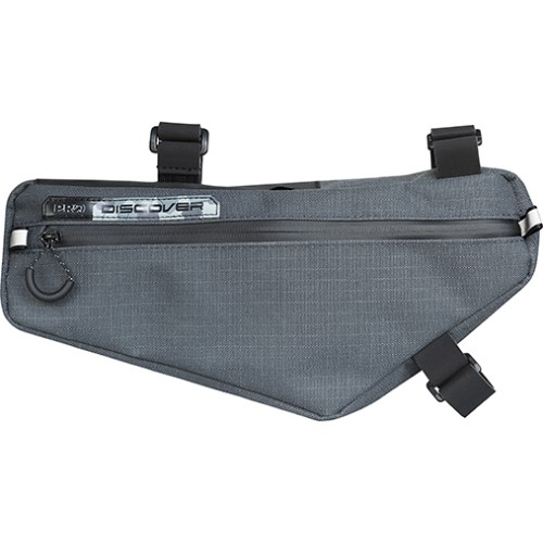 Bicycle Frame Bag PRO Gravel, Triangle, Small, Grey