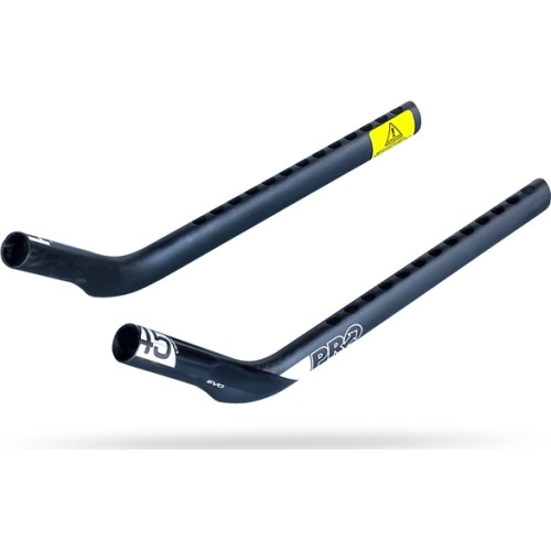 Bicycle Aerobars Missile EVO Ski-Bend, Black