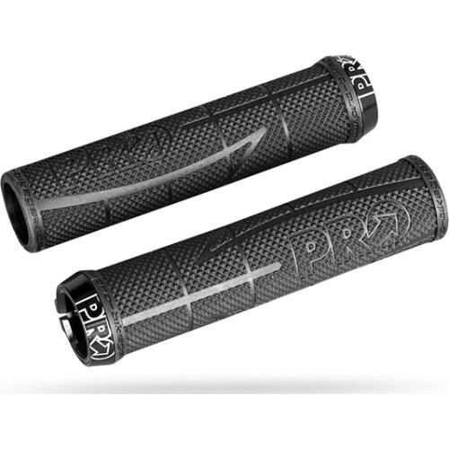 Bicycle Handlebar Grips PRO Lock On Race, Black, 32mm/130mm