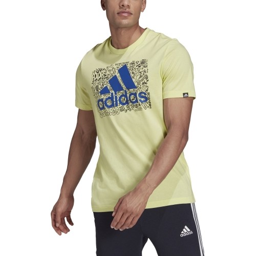 Adidas Marškinėliai Vyrams M Ddlbmb L T Yellow