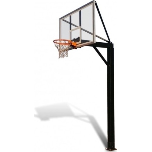 Stationary Basketball Stand Titan 125 with 180x105 cm Board