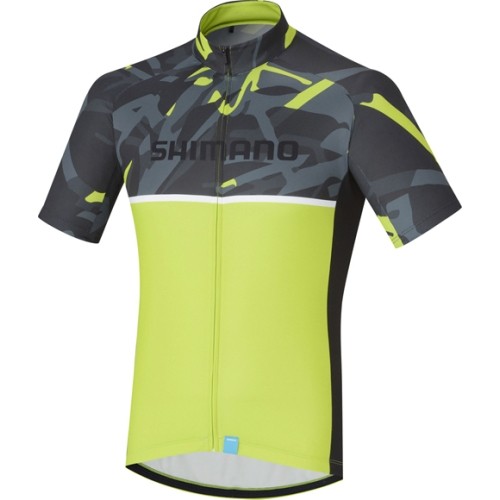 Cycling Jersey Shimano Team, Size M, Yellow