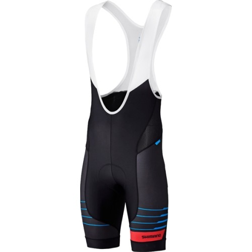 Bib Shorts Shimano Breakaway, Size S, Black/Blue