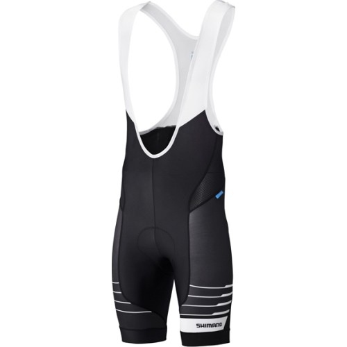 Bib Shorts Shimano Breakaway, Size S, Black/White